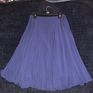 Navy blue skirt